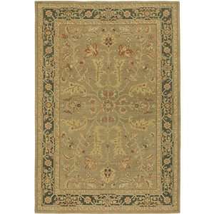  Pooja Hand Knotted Traditional Yellow Rug   POO407 by 
