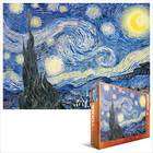   (Nuit Etoilee) by Van Gogh Jigsaw Puzzle, 1000 pieces Eurographics