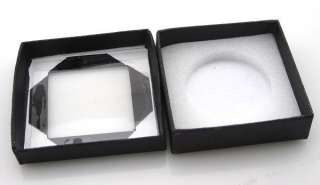 6x Small Black Gift Jewelry Display Boxes 70mm 160181  