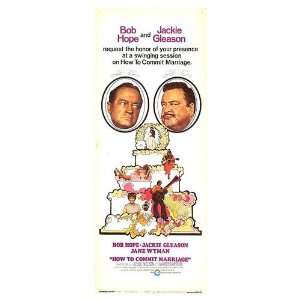 How To Commit Marriage Original Movie Poster, 14 x 36 (1969)  