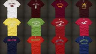 HOLLISTER MENS BY ABERCROMBIE T SHIRTS DIFFERENT COLORS AND SIZES NWT 
