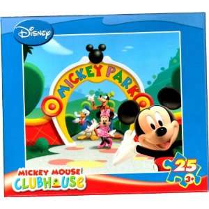  Disney Mickey Mouse Clubhouse 25 Piece Puzzle ~ Mickey and 