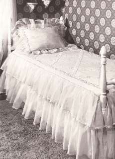 Vintage Crochet PATTERN Irish Rose MOTIF Bedspread  