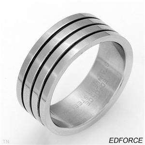 EDFORCE BRAND STAINLESS STEEL MENS COMFORT RING SIZE 12  