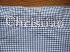 OVS Gingham POTTERY BARN KID ANYWHERE CHAIR COVER Caden  