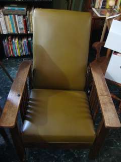 Stickley Era Antique Recliner Chair  