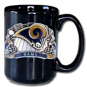  St Louis Rams Black Coffee Mug