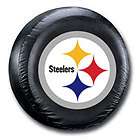 Pittsburgh Steelers NFL Black Logo Tire Cover