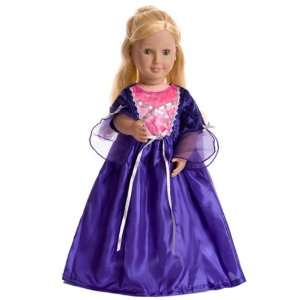   Medieval Princess Dress Outfit for 18 Doll or Stuffed Animal Toys