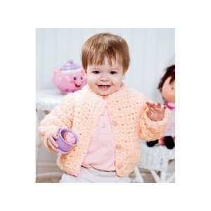  Huggable Baby Jacket Crochet Yarn Kit   Girl Arts, Crafts 