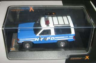   PX Model FORD BRONCO II 2 Tones NYPD Police Car 1990 Blue White  
