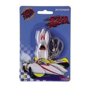  Speed Racer The Mach 5 Race Car 3 inch PVC Keychain Toys 
