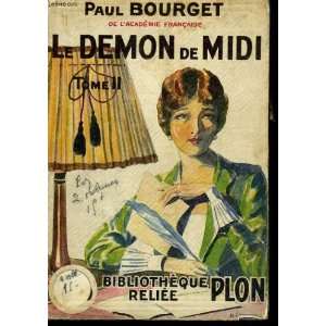  Le demon de midi Bourget Paul Books
