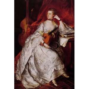   Ann Ford (Mrs Philip Thicknesse), By Gainsborough Thomas Home