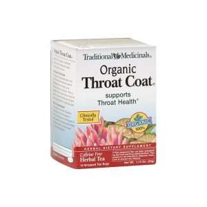   Herbal Tea, Organic, Throat Coat, 16 ct., (pack of 3) 