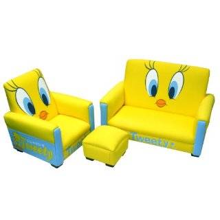  Nickelodeon Deluxe Toddler Sofa, Chair and Ottoman Set 