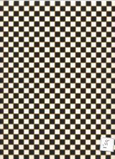 Black & White Checked Flooring Sheet #7310 Houseworks  