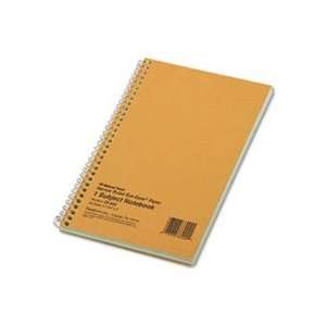   Notebook, Narrow Rule, 5 x 7 3/4, Green, 80 Sheets