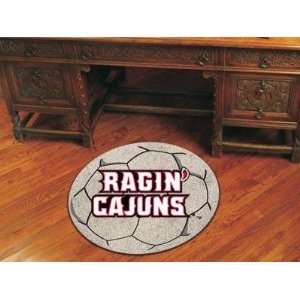  Louisiana Lafayette ULL Ragin Cajuns Soccer Ball Shaped 
