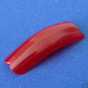   Red Nail Tips 50pcs Size#2 USA Acrylic Gel Nails 