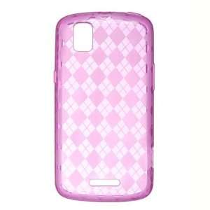   Crystal Check Gel Skin Case for Motorola Droid Pro A957 + Car Charger
