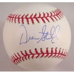  Drew Stubbs Signed Baseball w/coa Cincinnati Reds 