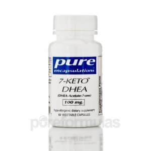 Pure Encapsulations 7 KETO DHEA 100 mg. 60 Vegetable 