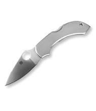 Spyderco Dragonfly Stainless Steel Folding Knife with Plain Edge