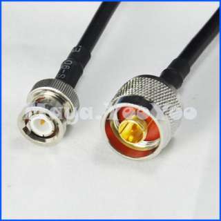 ft N male to BNC plug Pigtail Jumper Cable RG58 1m  