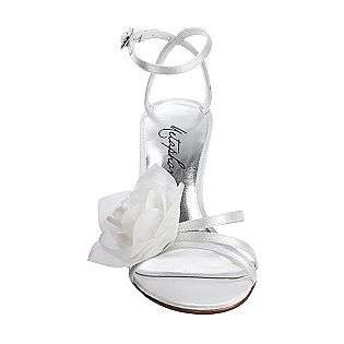 Womens Sandals Olympia Strappy Heel   White  Metaphor Shoes Womens 