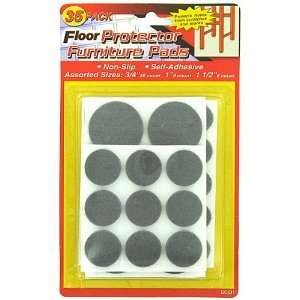  96 Packs of 35 Pack floor protector furniture pads 