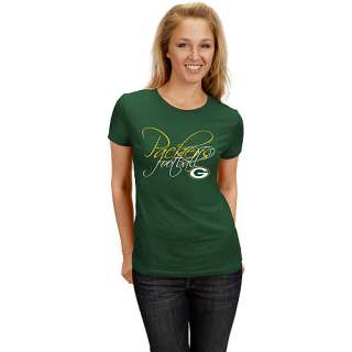 Green Bay Packers Womens Tops Green Bay Packers Womens Franchise Fit 