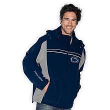 III Penn State Nittany Lions Mens Full Zip Softshell Jacket with 