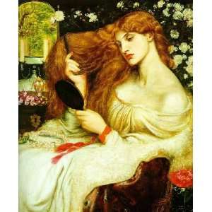   name Lady Lilith, by Rossetti Dante Gabriel  Home