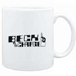 Mug White  Beck is in charge  Male Names  Sports 