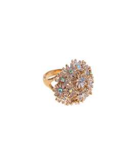 null (Multi Col) Daisy Cluster Ring  249053099  New Look