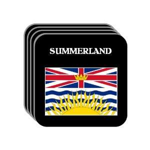  British Columbia   SUMMERLAND Set of 4 Mini Mousepad 