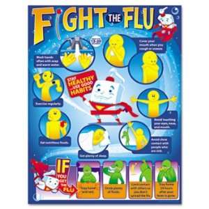  New TREND T38333P   Fight the Flu Learning Chart 