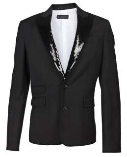 Dsquared2 Sequin Lapel Blazer   Traffic Men   farfetch 