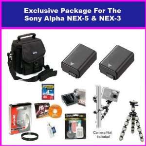 Accessory package For The Sony Alpha NEX 3 & Sony Alpha NEX 5 Package 