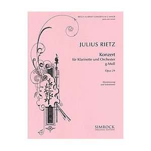 Clarinet Concerto, Op. 29 Book
