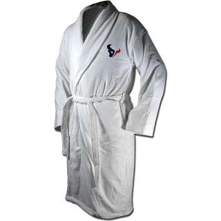  Sports Houston Texans Team Logo Embroidered Bath Robe   