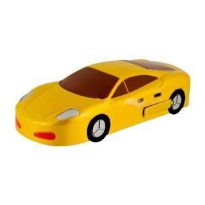  Mini Car Shape Home and Car Monitoring Equipment (Yellow 