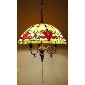   Shell Material Pendant Light with Butterfly Pattern