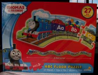   Friends   Alphabet ABC Train Floor Puzzle NIB 27 Pieces 6 Long WOW