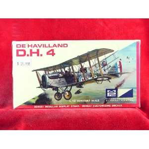   MPC De Havilland D.H. 4 1/72 Scale Model Kit #5003 50 M Toys & Games