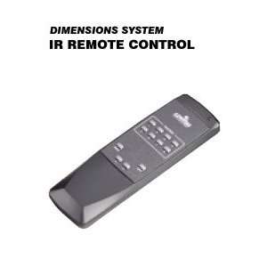   NE210 E Dimensions Multizone System Remote Control