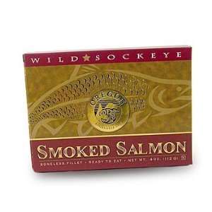 Made In Oregon Smoked Sockeye Salmon Fillet 4oz  Grocery 
