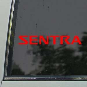  Nissan Red Decal Sentra GTR SE R S15 S13 350Z Car Red 