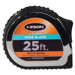  Keson Pocket Tape Measure 25 FT 1 3/16 #PG1825WIDE